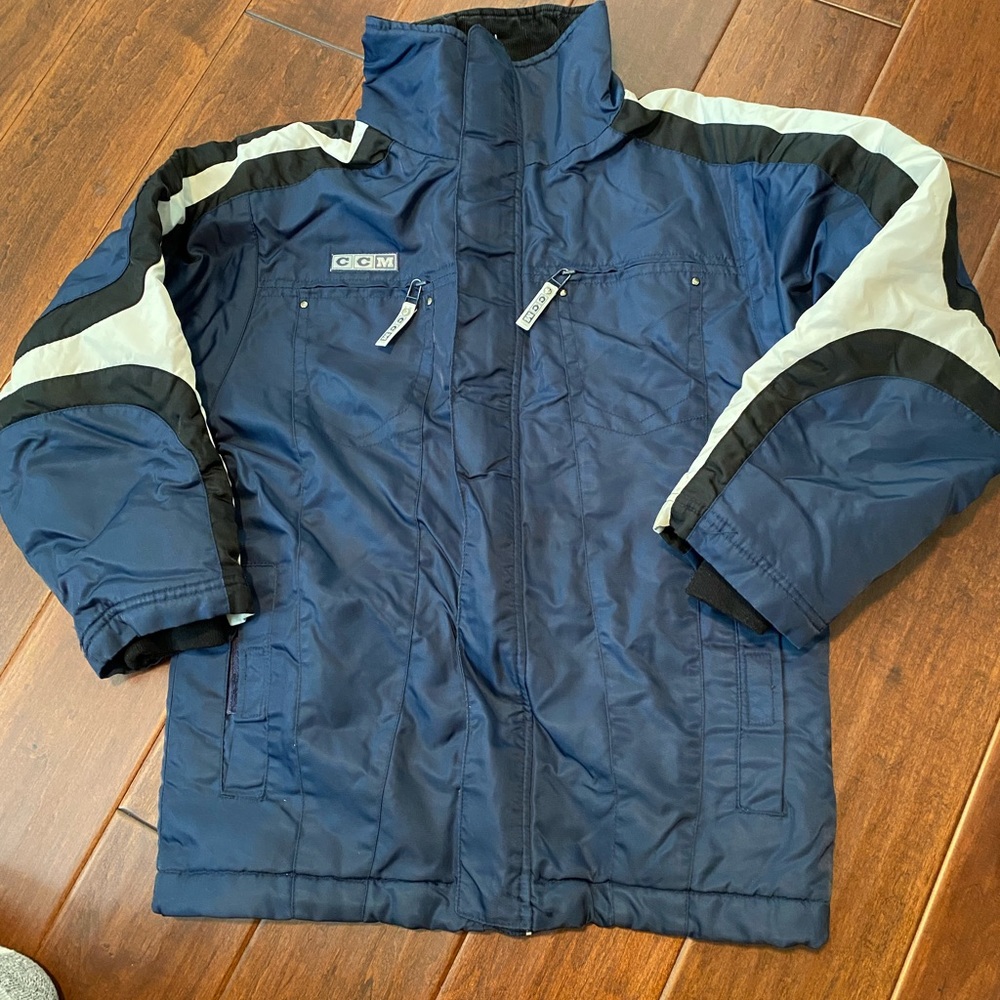 Blue CCM jacket